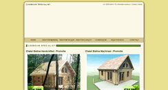 Desktop Screenshot of logbouw-specialist.nl